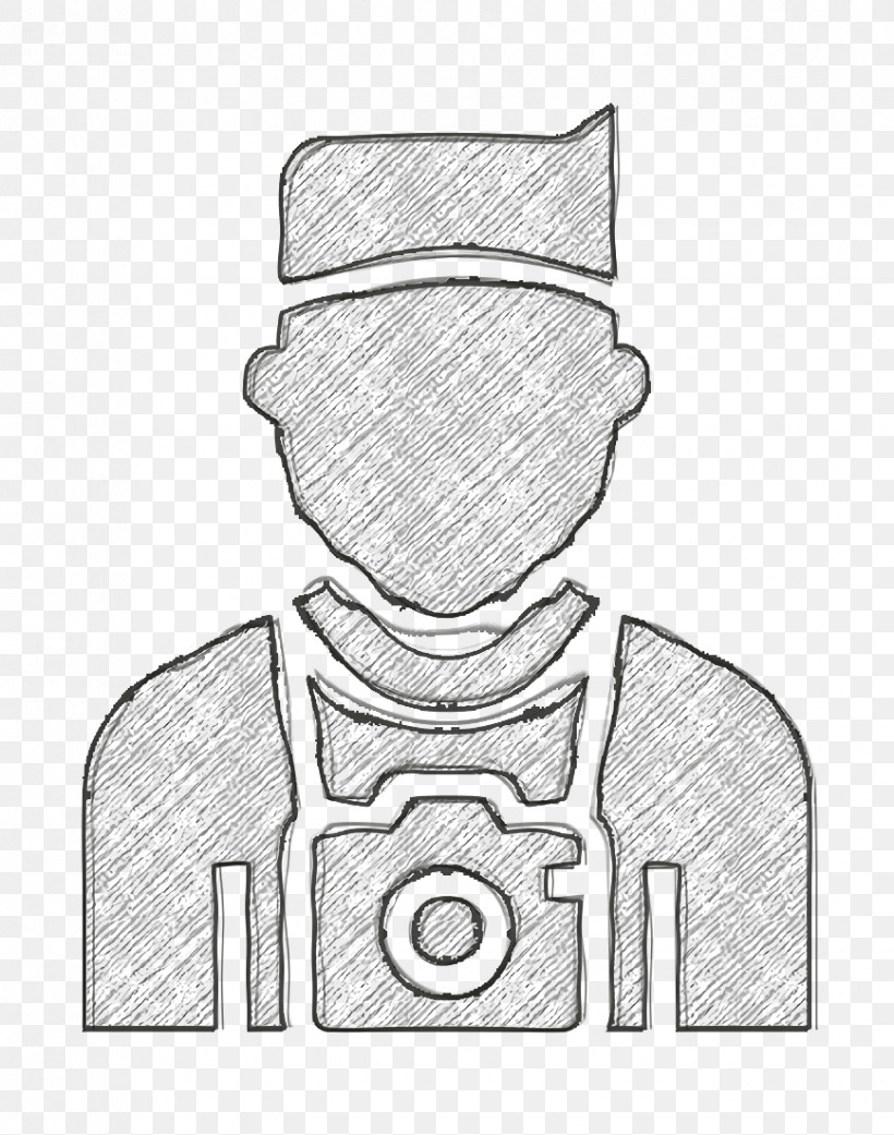 Jobs And Occupations Icon Photographer Icon Tourist Icon, PNG, 868x1102px, Jobs And Occupations Icon, Drawing, Head, Line, Line Art Download Free