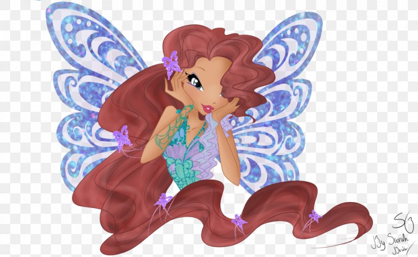 Aisha Flora Tecna Roxy Fairy, PNG, 1023x631px, Aisha, Butterflix, Butterfly, Fairy, Fan Art Download Free