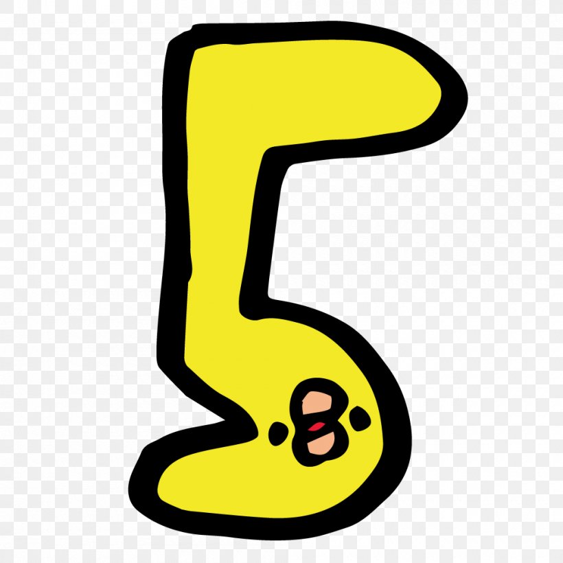 Line Number Clip Art, PNG, 1000x1000px, Number, Area, Artwork, Symbol, Yellow Download Free