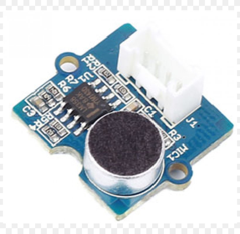 Microphone Sensor Arduino Sound Electronics, PNG, 800x800px, Microphone, Actuator, Amplifier, Arduino, Audio Power Amplifier Download Free
