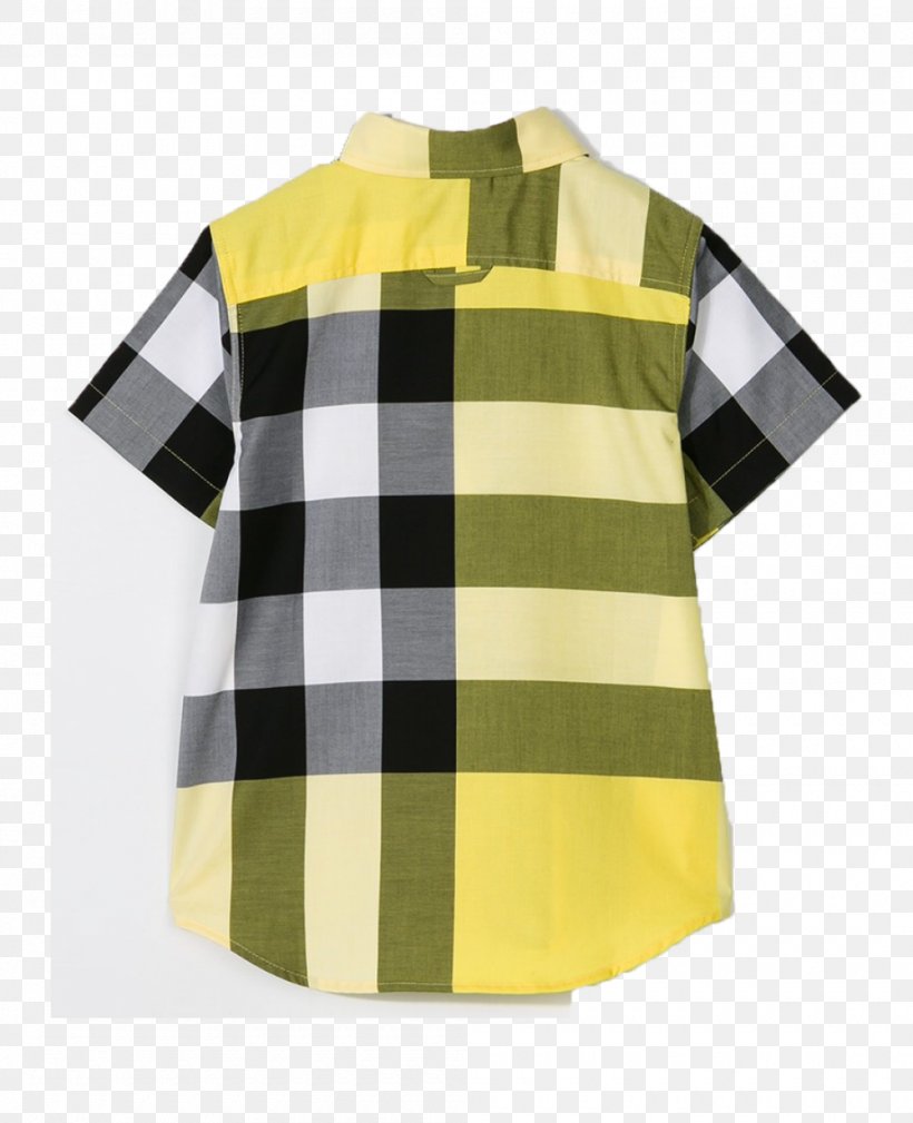 T-shirt Boys Burberry Check Collar Polo Shirt Clothing, PNG, 1000x1231px, Tshirt, Blouse, Burberry, Button, Clothing Download Free