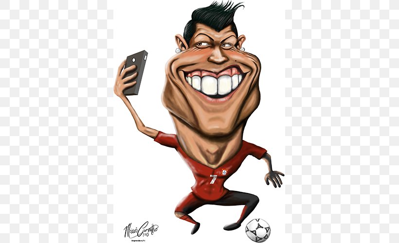 Caricature Drawing Clip Art, PNG, 500x500px, Caricature, Art, Cartoon, Character, Cristiano Ronaldo Download Free