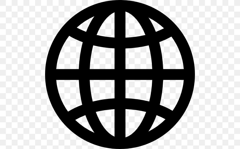 Globe Earth World, PNG, 512x512px, Globe, Area, Black And White, Brand, Earth Download Free