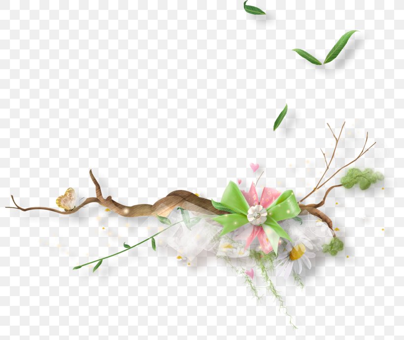 Twig Floral Design Desktop Wallpaper Leaf Plant Stem, PNG, 800x689px, Twig, Blossom, Branch, Computer, Flora Download Free
