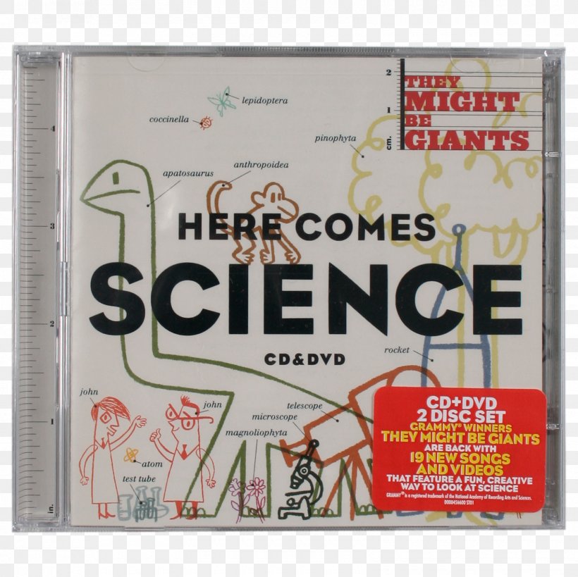 Here Comes Science They Might Be Giants Science Is Real Here Come The ABCs Here Come The 123s, PNG, 1600x1600px, They Might Be Giants, Advertising, Album, Here Come The Abcs, John Flansburgh Download Free