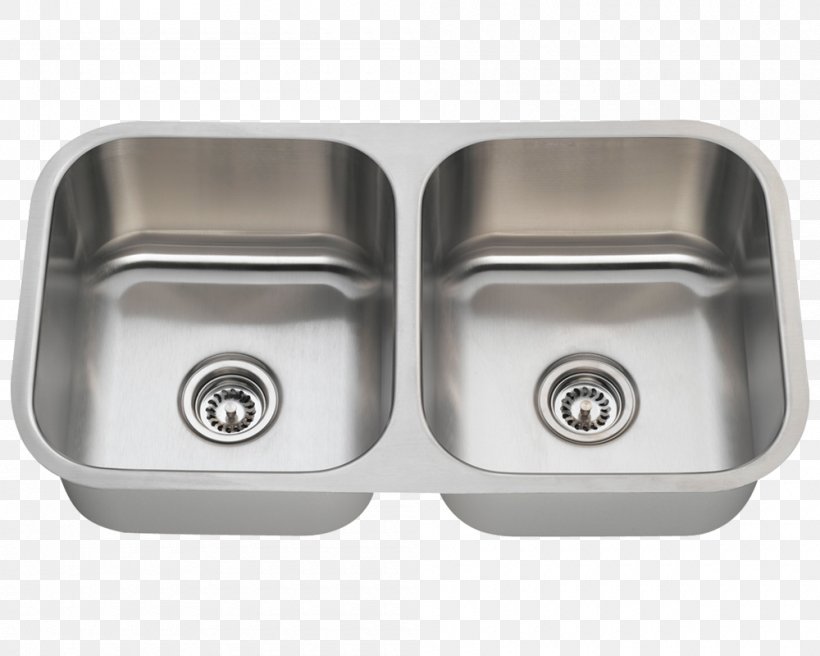 Kitchen Sink Kitchen Sink Stainless Steel Tap, PNG, 1000x800px, Sink, Bathroom Sink, Bowl, Brushed Metal, Cleaning Download Free