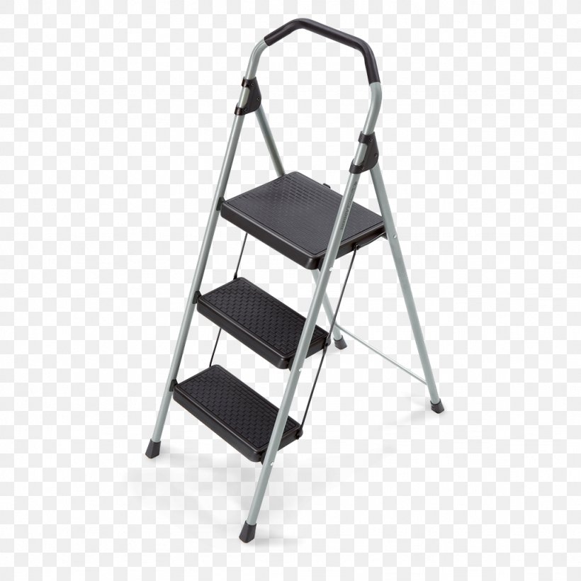 Ladder Stool The Home Depot Steel Rubbermaid, PNG, 1024x1024px, Ladder, Architectural Engineering, Hardware, Home Depot, Keukentrap Download Free