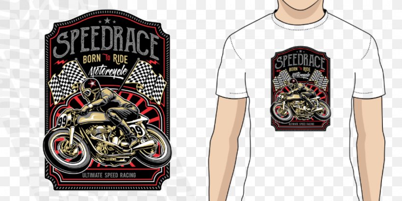Long-sleeved T-shirt Motorcycle Printed T-shirt, PNG, 1280x640px, Tshirt, Bicycle, Brand, Clothing, Logo Download Free