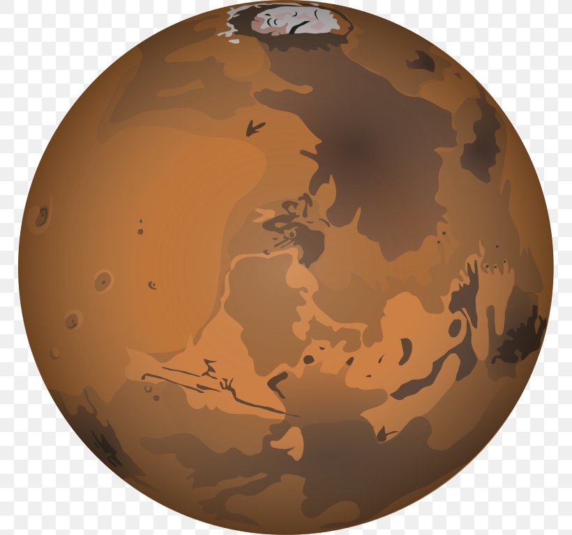 Mars Clip Art, PNG, 768x768px, Mars, Brown, Globe, Mars Rover, Martian Download Free