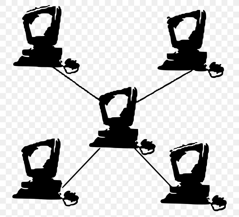 Network Topology Star Network Clip Art, PNG, 800x746px, Network Topology, Black, Black And White, Computer Network, Diagram Download Free