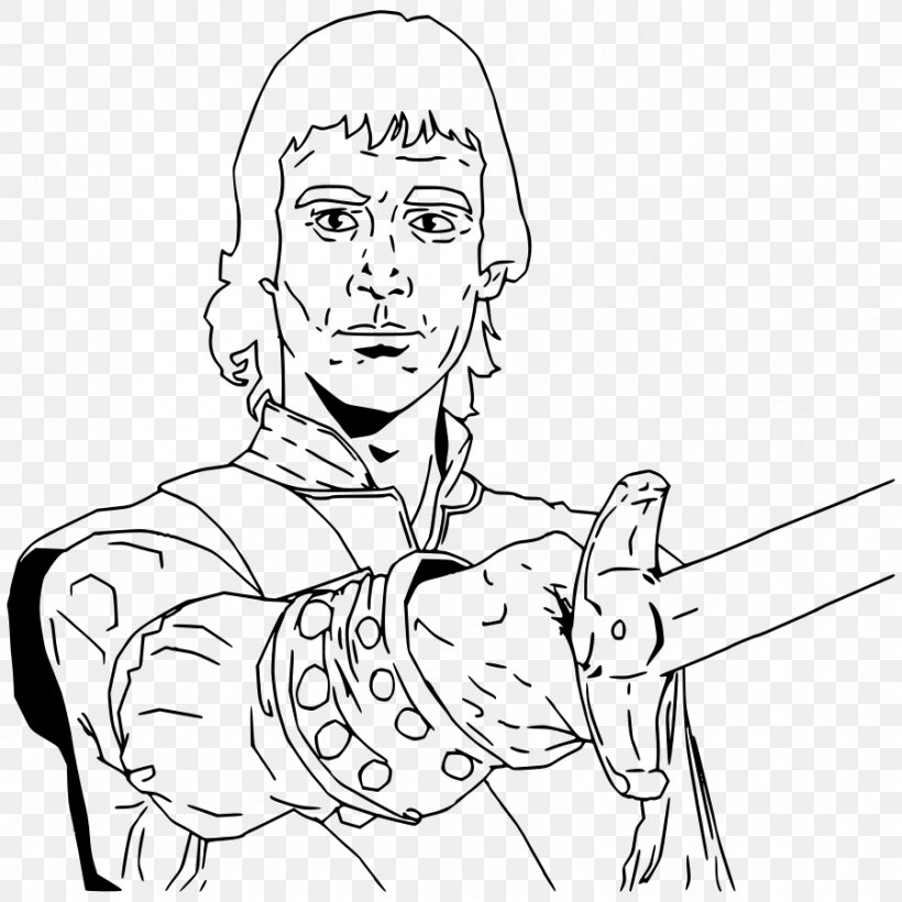 Sword Drawing Lady Of The Lake Clip Art, PNG, 900x900px, Sword, Arm, Art, Artwork, Black And White Download Free