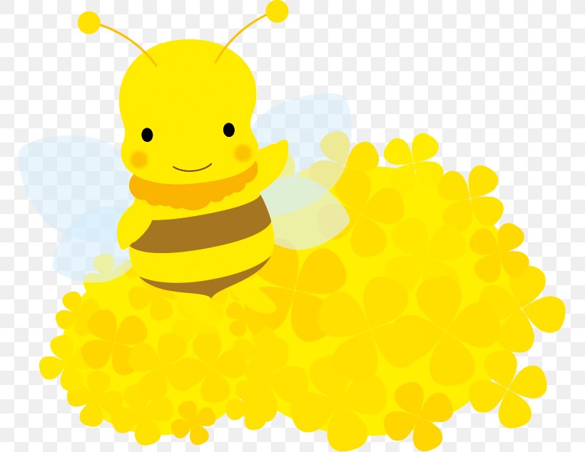 Bee Sitting On The Left Side Of Flower., PNG, 767x634px, Honey Bee, Art, Beak, Bee, Bird Download Free