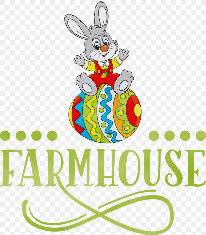 Easter Bunny, PNG, 2636x3000px, Farmhouse, Bauble, Cartoon, Christmas Day, Christmas Ornament M Download Free