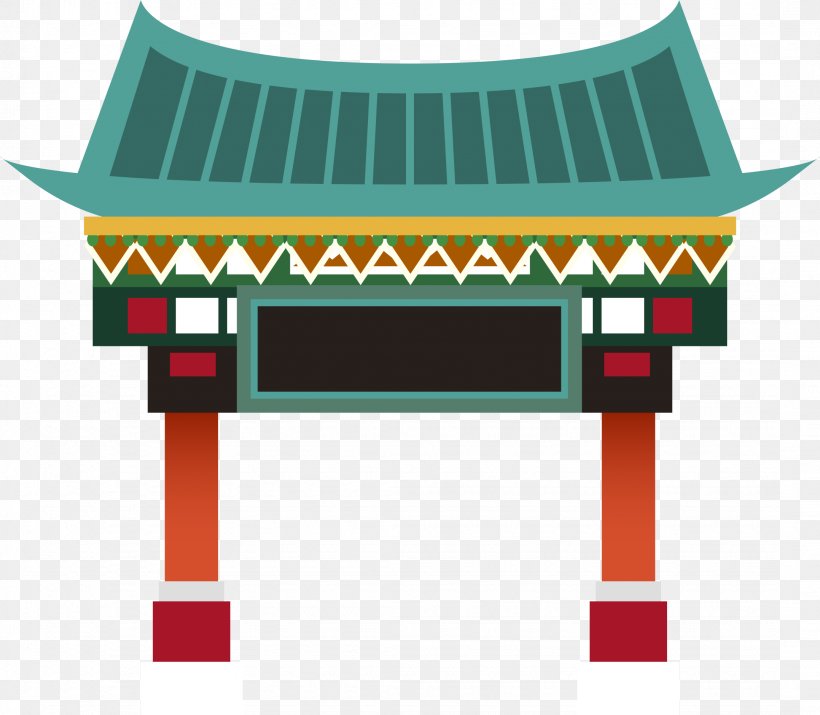 Paifang Image Vector Graphics Palace, PNG, 2155x1881px, Paifang, Animation, Architectural Style, Architecture, Cartoon Download Free