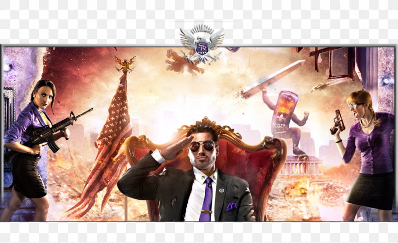 Saints Row IV Saints Row: The Third Saints Row: Gat Out Of Hell Grand Theft Auto V, PNG, 1080x661px, Saints Row Iv, Actionadventure Game, Art, Deep Silver, Grand Theft Auto V Download Free