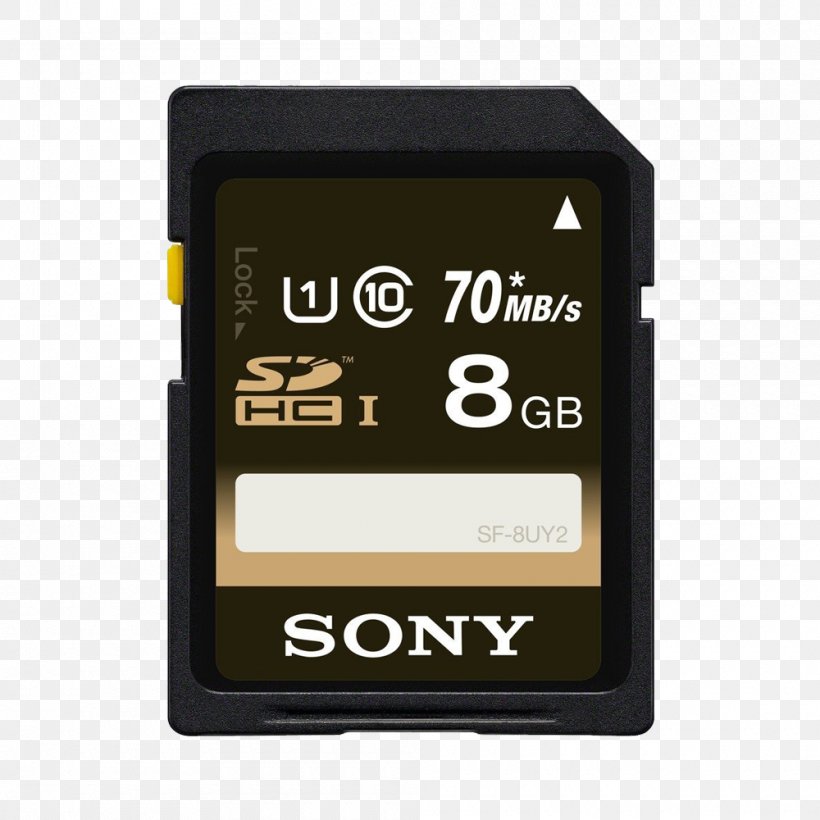 SDHC Secure Digital Flash Memory Cards SDXC Sony, PNG, 1000x1000px, Sdhc, Computer Data Storage, Computer Memory, Digital Photo Frame, Electronic Device Download Free