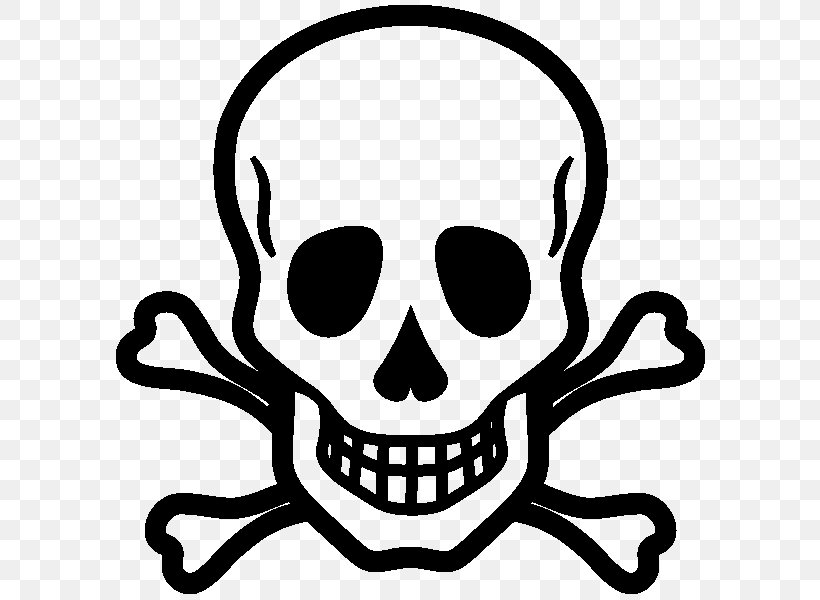 Skull And Crossbones Drawing Skull And Bones, PNG, 600x600px, Skull And ...