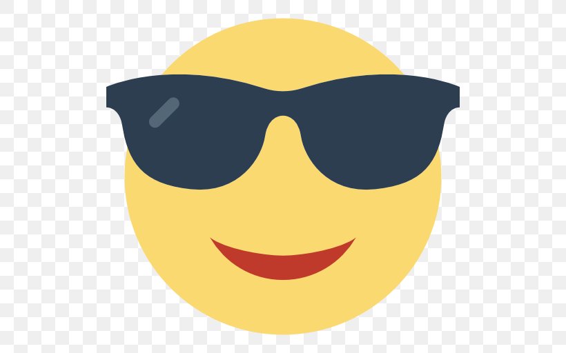 Sunglasses Smiley Goggles Clip Art, PNG, 512x512px, Glasses, Emoticon, Eyewear, Face, Facial Expression Download Free