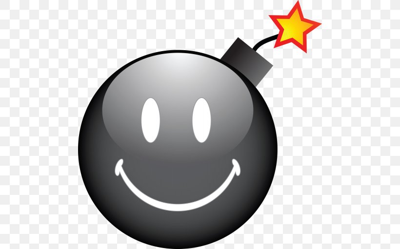Smiley Emoticon Bomb Clip Art, PNG, 500x511px, Emoticon, Cartoon, Cheek, Emoji, Face Download Free