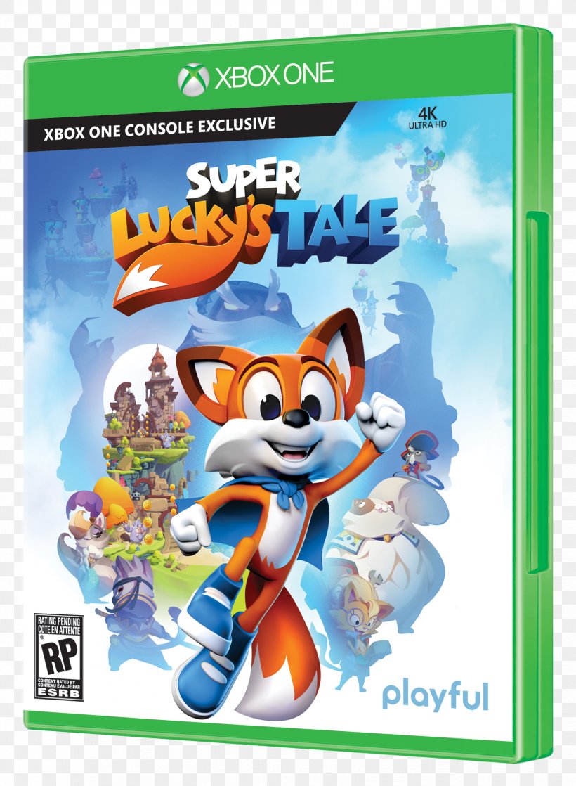 Super Lucky's Tale Microsoft Studios Xbox One Video Game, PNG, 1650x2250px, Microsoft Studios, Ign, Microsoft, Playful Corp, Playstation 4 Download Free