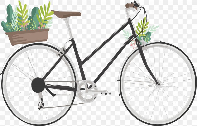 Electric Bicycle Esprit Holdings Cycling Bicycle Commuting, PNG, 3899x2492px, Bicycle, Bicycle Accessory, Bicycle Commuting, Bicycle Frame, Bicycle Part Download Free