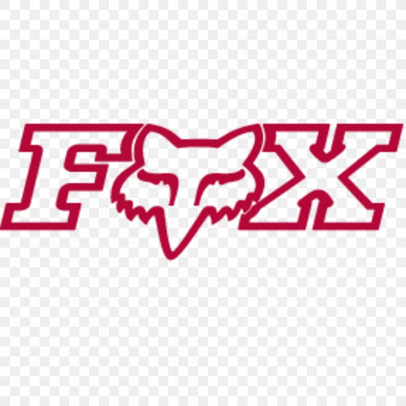 Fox Racing Decal Motorcycle Logo Sticker, PNG, 1000x1000px, Watercolor, Cartoon, Flower, Frame, Heart Download Free
