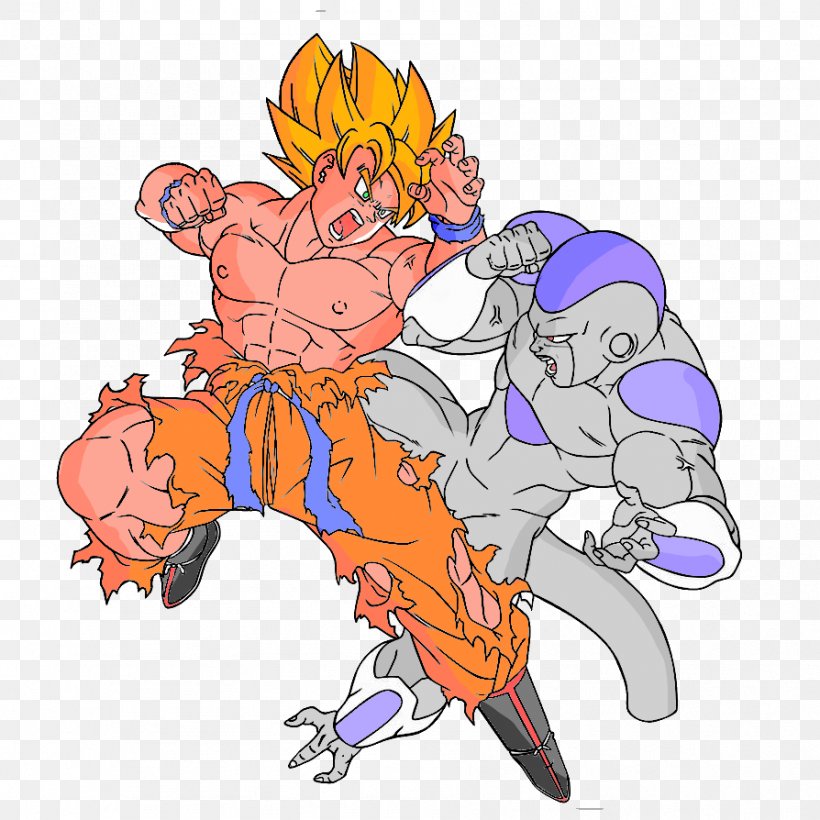 Frieza Goku Piccolo Majin Buu Cell, PNG, 894x894px, Watercolor, Cartoon, Flower, Frame, Heart Download Free