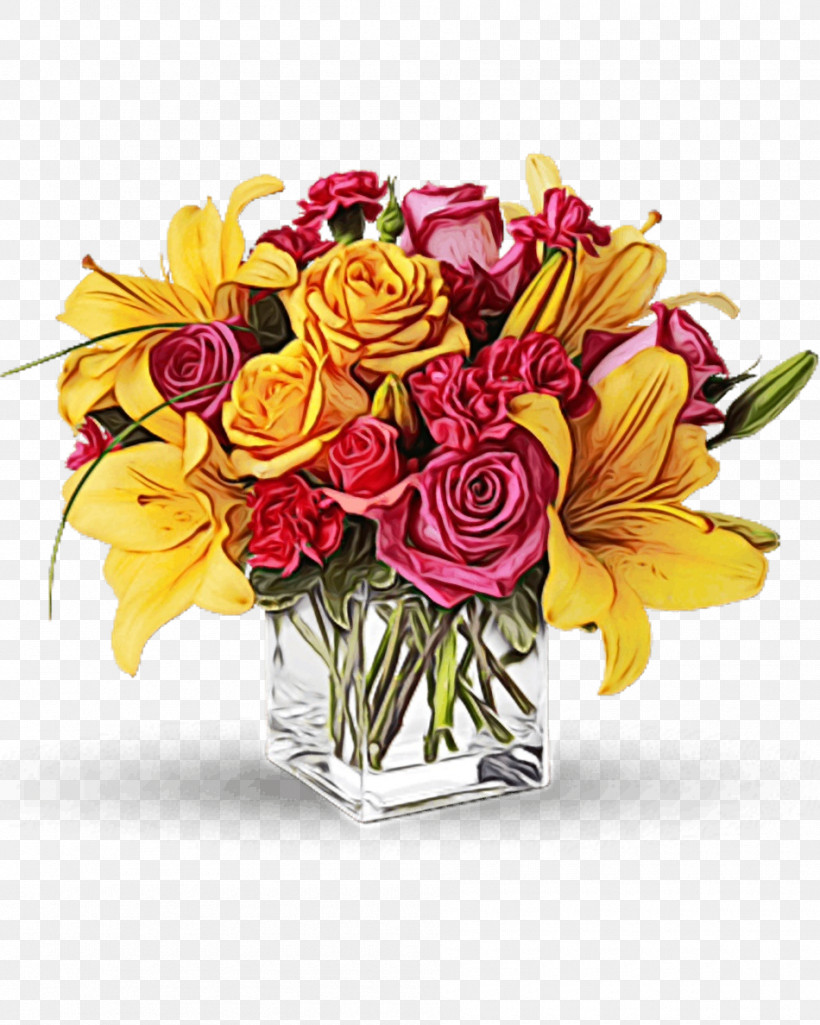 Rose, PNG, 950x1188px, Watercolor, Bouquet, Cut Flowers, Floristry, Flower Download Free