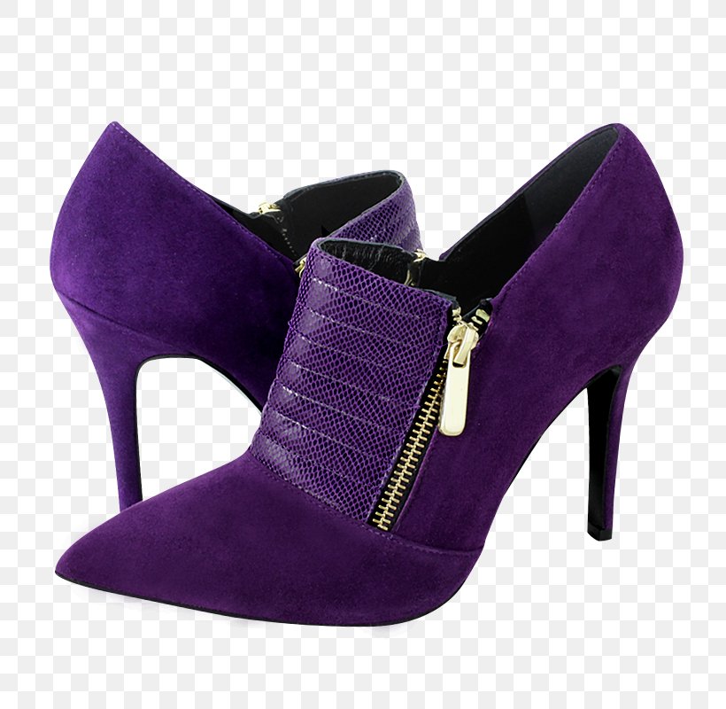 Туфли темно фиолетовые