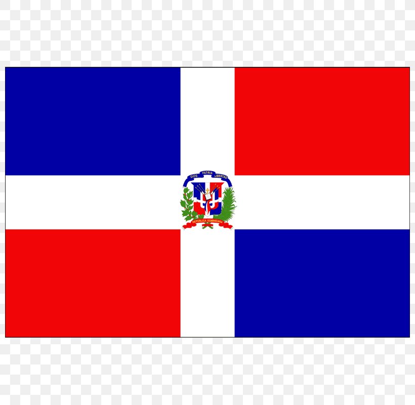 Flag Of The Dominican Republic National Flag Dominican Spanish, PNG, 800x800px, Dominican Republic, Area, Brand, Ensign, Flag Download Free