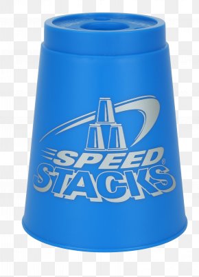 Cup - World Sport Stacking Association Cup Blue PNG