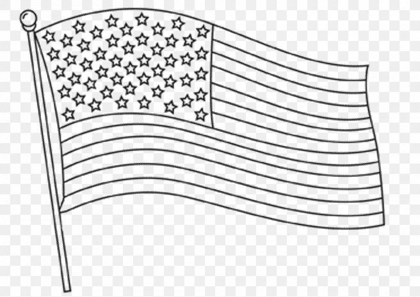 Flag Of The United States Coloring Book State Flag, PNG, 2000x1419px, Flag Of The United States, Area, Betsy Ross Flag, Black And White, Christian Flag Download Free