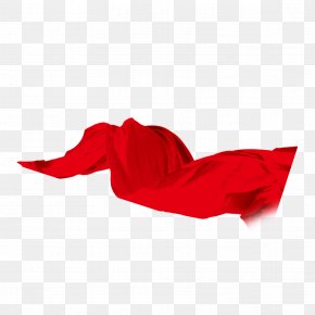 Red Ribbon - Ice Scraper Snow Beaver Silk PNG