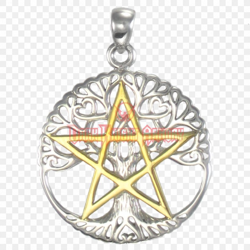 Pentacle Wicca Silver-gilt Magic Pentagram, PNG, 850x850px, Pentacle, Body Jewelry, Charms Pendants, Fashion Accessory, Gold Plating Download Free