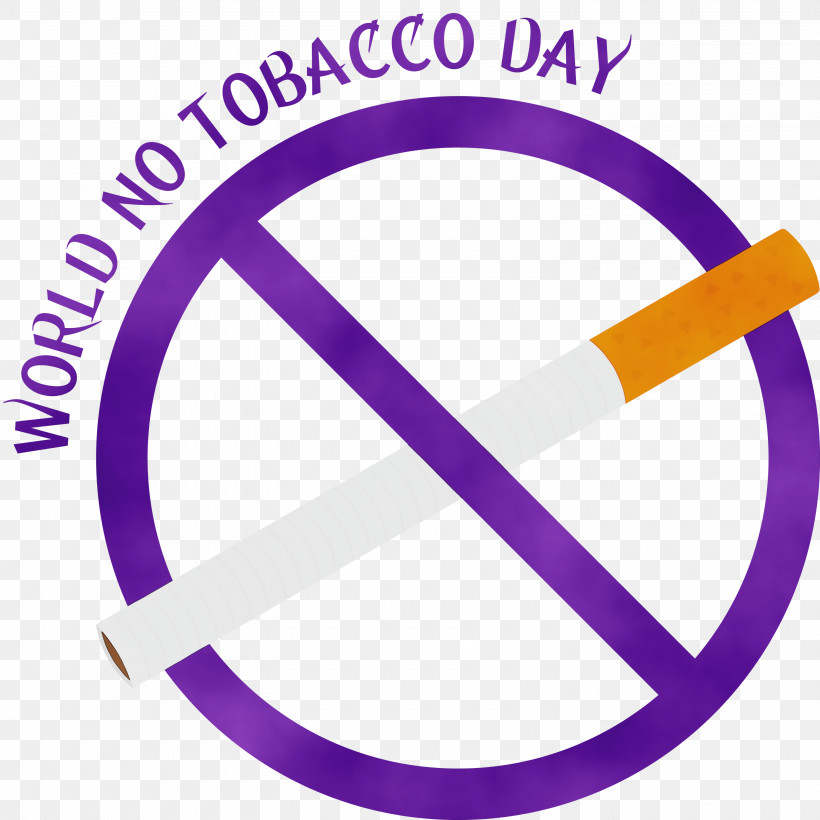 Smoking Cessation Purple Line Meter, PNG, 3000x3000px, No Tobacco Day, Line, Meter, Paint, Purple Download Free
