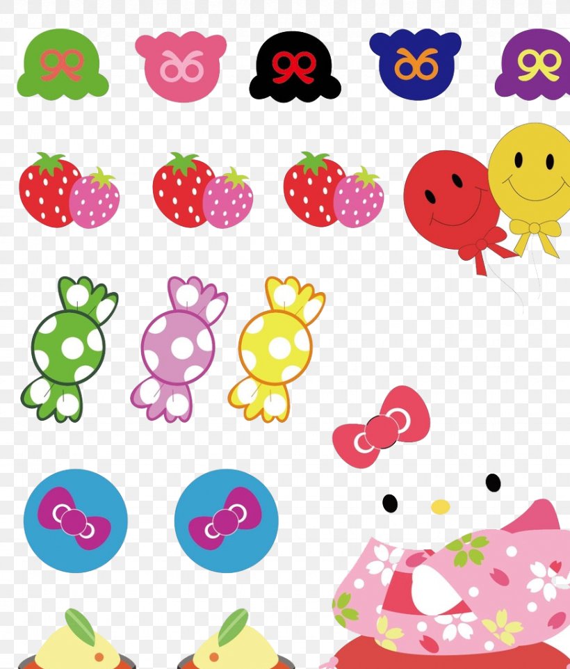 Hello Kitty Cartoon Clip Art, PNG, 872x1024px, Hello Kitty, Aedmaasikas, Area, Baby Toys, Cartoon Download Free