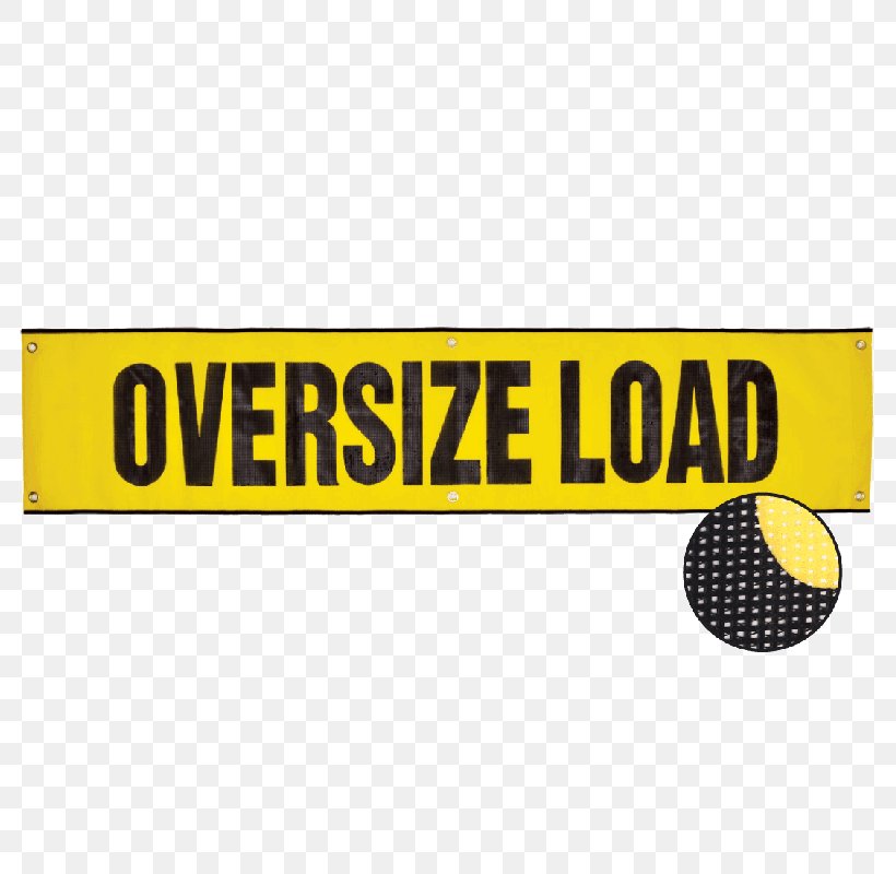 Oversize Load Logo Truck Metal Emergency Vehicle Lighting, PNG, 800x800px, Oversize Load, Area, Brand, Emergency Vehicle Lighting, Hand Paddle Download Free