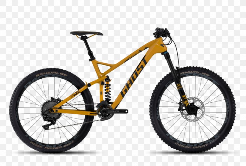 Mountain Bike Bicycle Full Suspension Ghost Bike GHOST SLAMR 4, PNG, 1024x691px, 275 Mountain Bike, Mountain Bike, Automotive Exterior, Automotive Tire, Automotive Wheel System Download Free