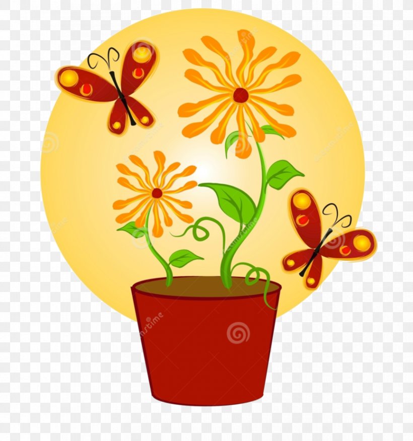 Clip Art Flower Butterfly Illustration Image, PNG, 864x924px, Flower, Butterflies And Moths, Butterfly, Flora, Flowering Plant Download Free