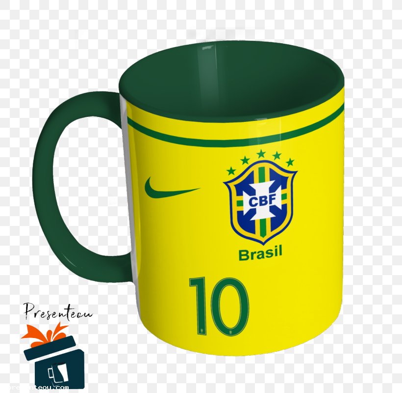 Coffee Cup Brazil National Football Team Mug Sport Club Corinthians Paulista, PNG, 800x800px, 2014 Fifa World Cup, Coffee Cup, Brand, Brazil, Brazil National Football Team Download Free