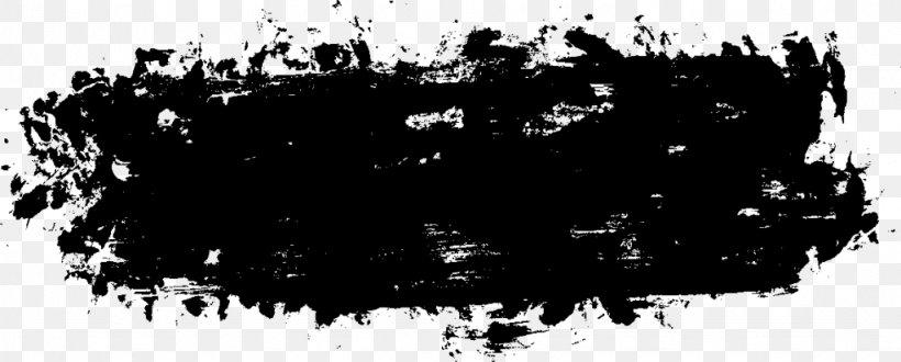 Grunge Brush Clip Art, PNG, 1024x413px, Grunge, Banner, Black, Black And White, Brush Download Free