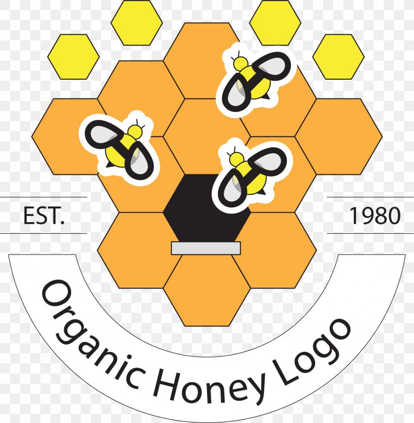 Logo Bee Honeycomb, PNG, 1536x1571px, Logo, Area, Bee, Beehive, Brand Download Free