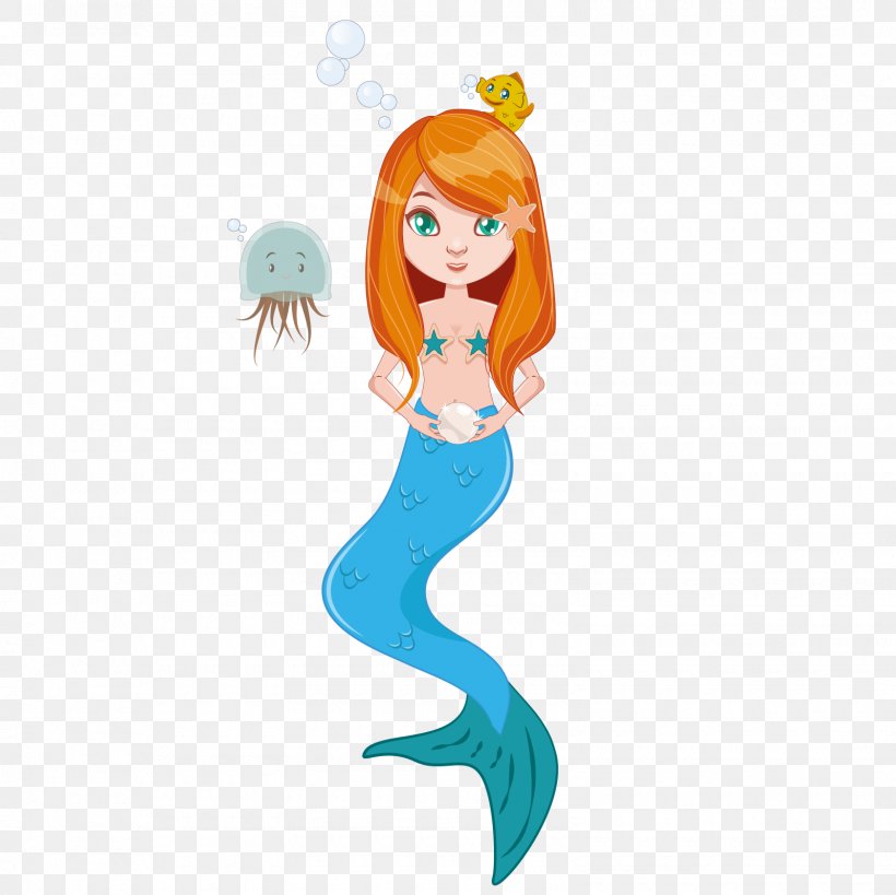 Ariel The Little Mermaid T-shirt Illustration, PNG, 1600x1600px, Watercolor, Cartoon, Flower, Frame, Heart Download Free