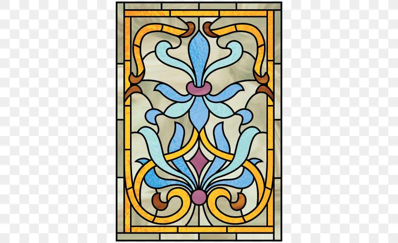 stained glass art nouveau