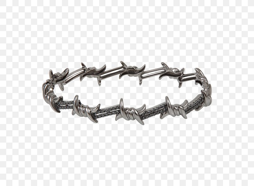 Bracelet Barbed Wire Diamond Bangle Metal, PNG, 600x600px, Bracelet, Bangle, Barbed Wire, Carbonado, Chain Download Free