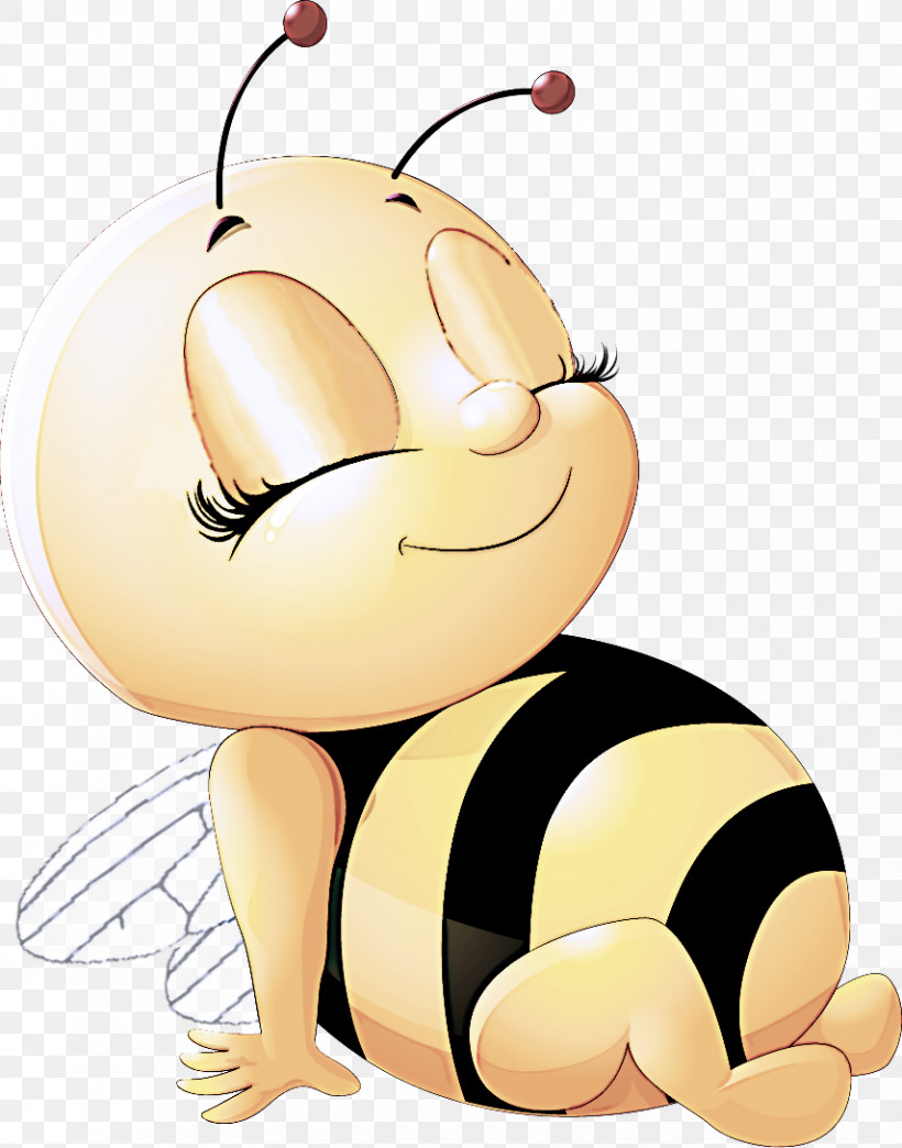 Cartoon Insect Honeybee Membrane-winged Insect Bee, PNG, 855x1089px, Cartoon, Bee, Honeybee, Insect, Membranewinged Insect Download Free