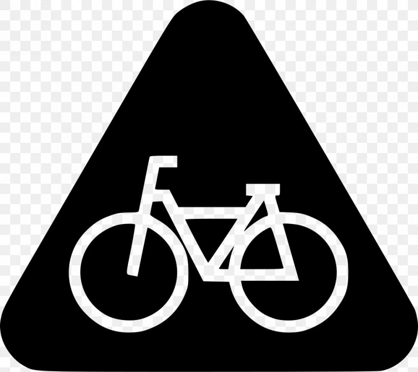 Bicycle Traffic Sign Long-distance Cycling Route, PNG, 980x872px, Bicycle, Black And White, Brand, Logo, Longdistance Cycling Route Download Free