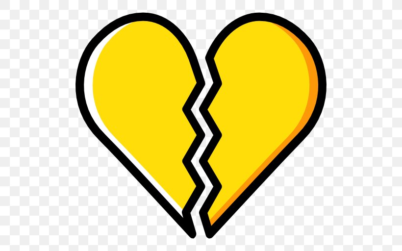 Broken Or Splitted Heart Vector, PNG, 512x512px, Broken Heart, Area, Heart, Icon Design, Love Download Free