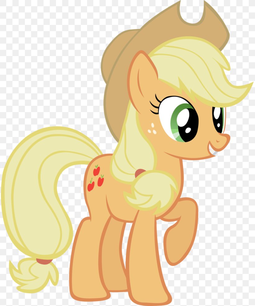 Applejack Pony Princess Luna Equestria Horse, PNG, 813x983px, Applejack, Animal Figure, Canterlot, Cartoon, Cat Like Mammal Download Free