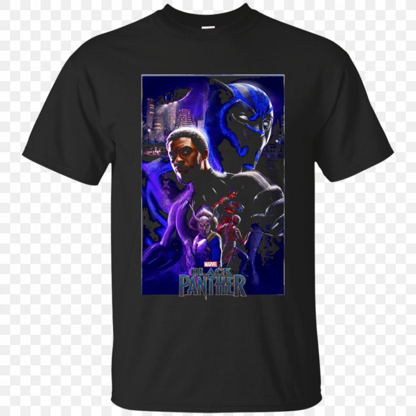 Black Panther T-shirt Hoodie San Diego Comic-Con Film, PNG, 1155x1155px, Black Panther, Active Shirt, Brand, Clothing, Comics Download Free